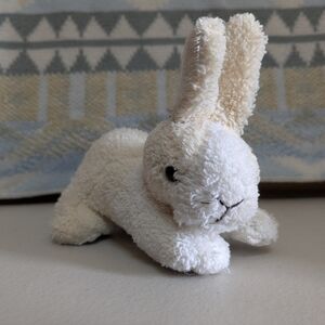 Vintage Bunny Rabbit Plush Stuffed Animal Toy Small Easter Spring